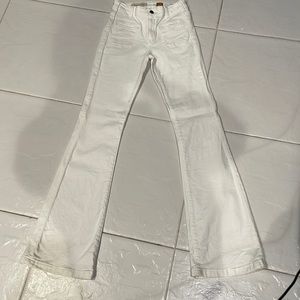 Anthropology white pants